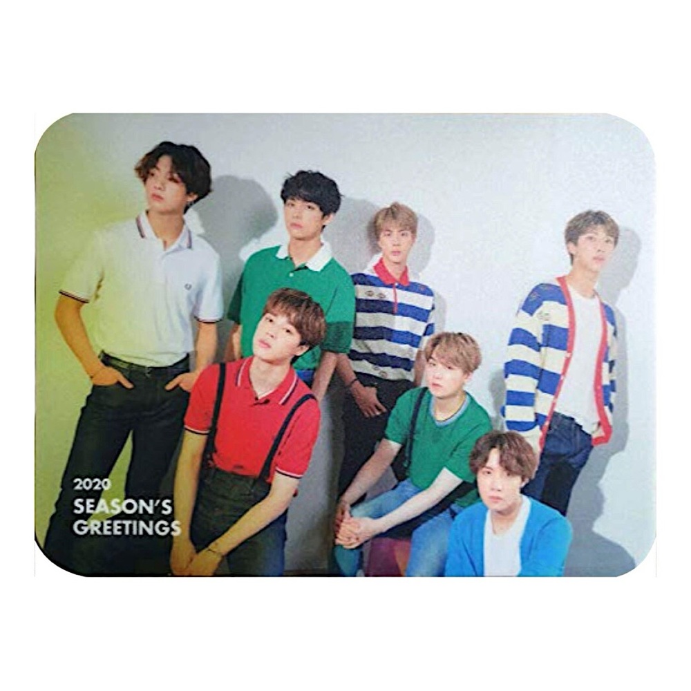 BTS 2020 SEASON’S GREETINGS PRE-ORDER ITEM OFFICIAL MD MOUSE PAD VER.1
